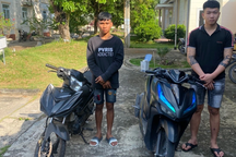 Bắt 2 nghi phạm thực hiện 18 vụ trộm xe máy bán qua Campuchia