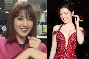 Khuôn mặt của Á hậu Huyền My khác lạ, khiến khán giả đặt nghi vấn