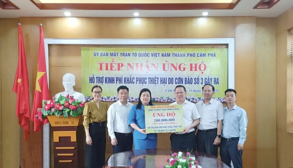 EVNGENCO3 tiếp sức người dân vùng bão lũ - 1 EVNGENCO3 tiếp sức người dân vùng bão lũ - 1