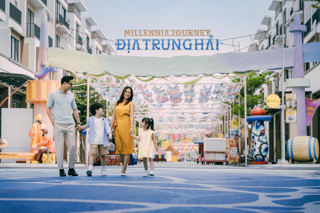 Mô hình đảo tiện ích sinh thái tại TT City Millennia - 2