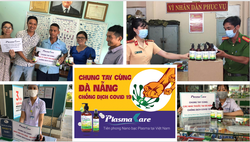 Cùng Đà Nẵng đẩy lùi Covid -19, doanh nghiệp Dược tặng 5000 rửa tay khô Plasma Bạc - 2 Cùng Đà Nẵng đẩy lùi Covid -19, doanh nghiệp Dược tặng 5000 rửa tay khô Plasma Bạc - 2