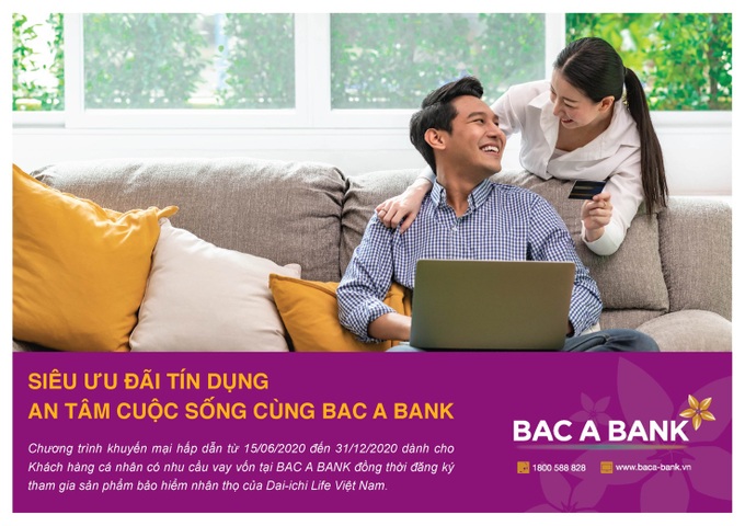 Siêu ưu đãi tín dụng, an tâm cuộc sống cùng Bắc Á Bank - Ảnh 1.