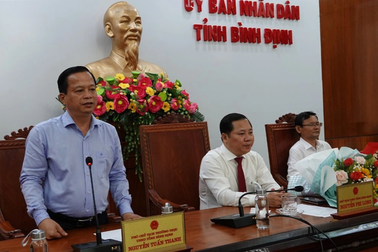 Ông Nguyễn Tuấn Thanh được ủy quyền phụ trách điều hành UBND tỉnh Bình Định