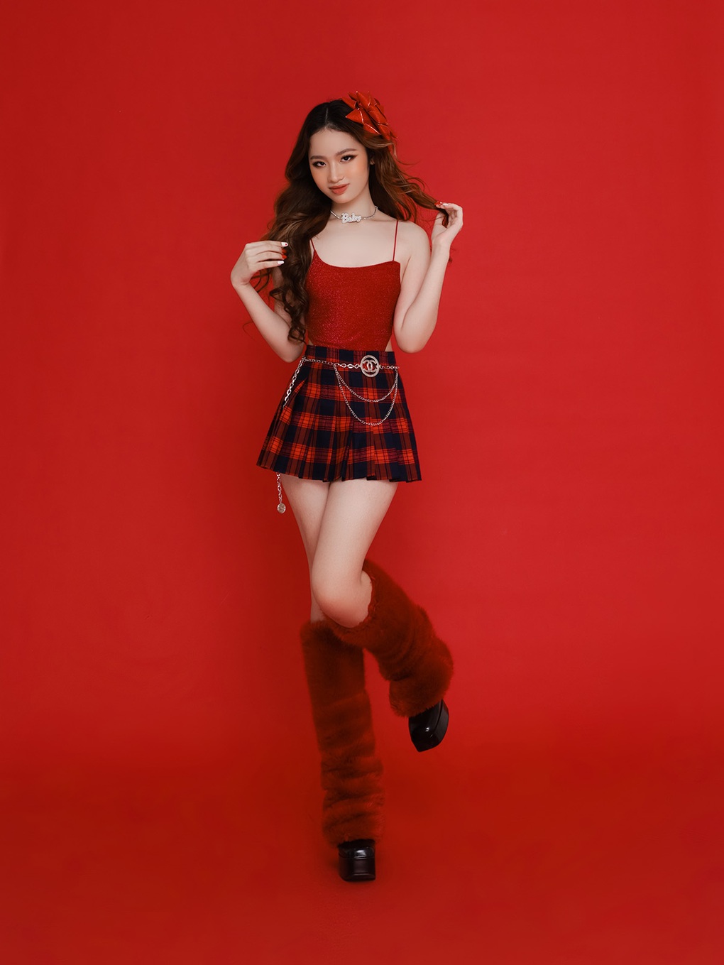 Mẫu nhí Bảo Hà mất 6 tiếng hóa trang phong cách độc lạ trong bộ ảnh Noel - 5 Mẫu nhí Bảo Hà mất 6 tiếng hóa trang phong cách độc lạ trong bộ ảnh Noel - 5