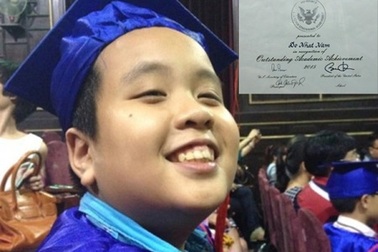 Học tập xuất sắc, Đỗ Nhật Nam được nhận thư chúc mừng từ Tổng thống Mỹ