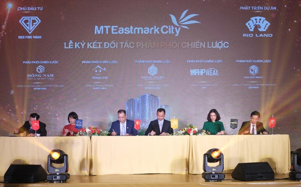 10 đại lý cùng nhà phát triển Rio Land phân phối dự án MT Eastmark City - 2 10 đại lý cùng nhà phát triển Rio Land phân phối dự án MT Eastmark City - 2