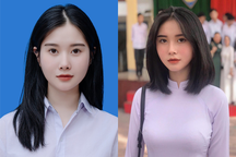 Ngỡ ngàng với vẻ đẹp trong veo của "hot girl ảnh thẻ" chưa tròn 18 tuổi