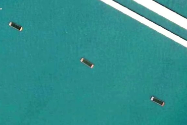 Ảnh vệ tinh tiết lộ phòng tuyến trên biển của Nga bảo vệ cầu Crimea