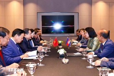 Chủ tịch Quốc hội hội kiến nhà lãnh đạo Campuchia và Timor Leste