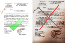 Giả mạo công văn UBND tỉnh cho học sinh nghỉ học
