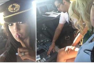 Phạt nặng phi công "tiệc tùng" cùng sao khiêu dâm trong buồng lái