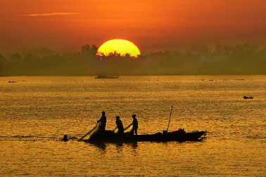 Nét đẹp dòng sông Hậu