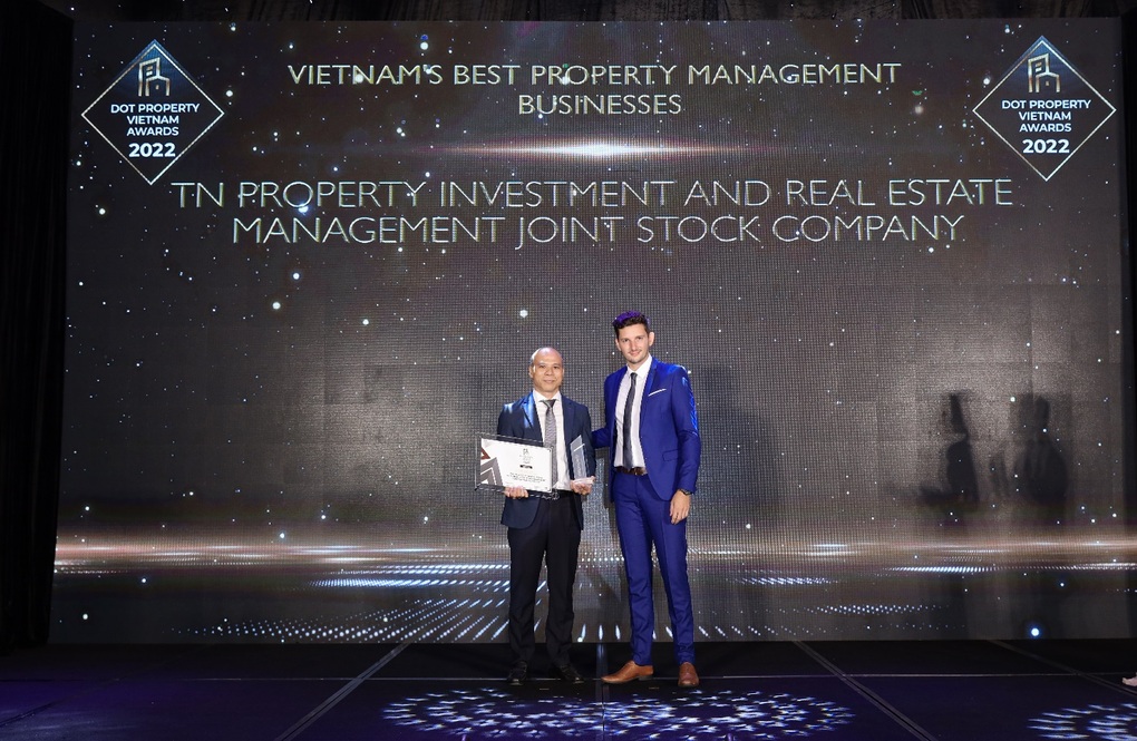 TNPM nhận giải Đơn vị quản lý vận hành tốt nhất Việt Nam 2022 - 1 TNPM nhận giải Đơn vị quản lý vận hành tốt nhất Việt Nam 2022 - 1