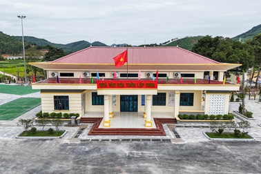 Cận cảnh khu thiết chế văn hóa 15 tỷ ở thôn có 80% người dân tộc Sán Dìu