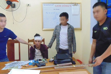 Buôn ma tuý, nam thanh niên rút súng bắn chống trả cảnh sát