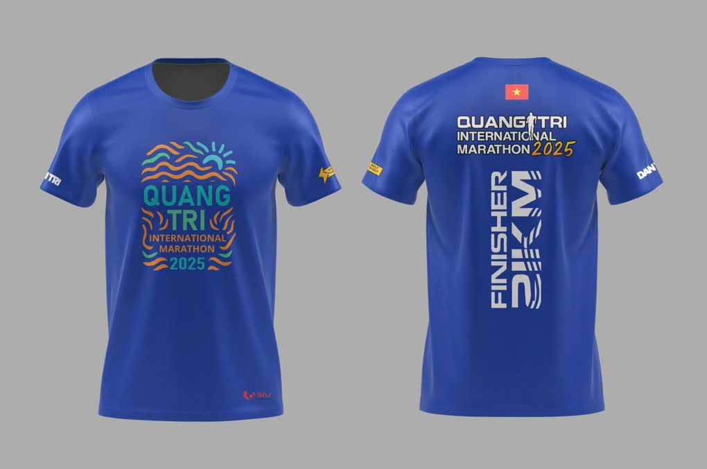Quang Tri International Marathon 2025 công bố áo thi đấu và áo Finisher - 3 Quang Tri International Marathon 2025 công bố áo thi đấu và áo Finisher - 3