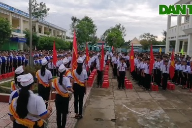 Không khí khai giảng năm học mới ở Bạc Liêu