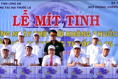 Nỗ lực xây dựng công sở “không khói thuốc” vì sức khỏe cộng đồng