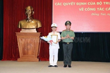 Công an Đồng Nai có thêm 1 phó giám đốc
