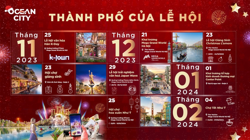 Du lịch Thủ đô: Hấp dẫn với chuỗi lễ hội tại Ocean City dịp cuối năm - 2 Du lịch Thủ đô: Hấp dẫn với chuỗi lễ hội tại Ocean City dịp cuối năm - 2