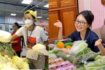 Nơi ở bị phong tỏa, Phương Mỹ Chi cảm động khi được H'Hen Niê "đi chợ dùm"