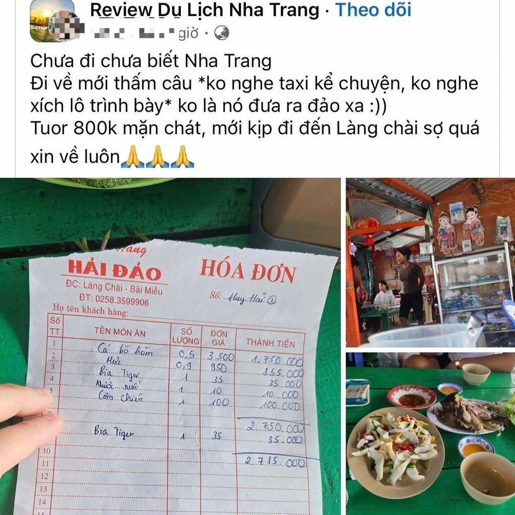 Quán ăn ở Nha Trang bị tố chặt chém, bán cá bò hòm 3,5 triệu đồng/kg - 1 Quán ăn ở Nha Trang bị tố chặt chém, bán cá bò hòm 3,5 triệu đồng/kg - 1