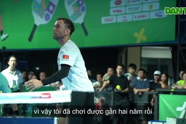 VĐV Tây Ban Nha: “Giải pickleball Dân trí 20 năm là sự kiện nhân văn”