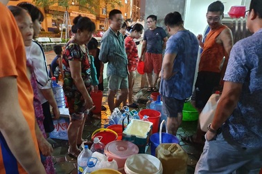 Công ty nước sạch sông Đà cấp nước trở lại