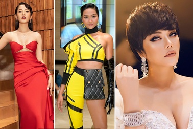 H’Hen Niê gây sốc với chiếc quần “ống ngắn ống dài”; Lý Nhã Kỳ tóc tém vẫn quyến rũ