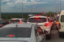 Cao tốc TPHCM - Long Thành ùn tắc kéo dài sau vụ ô tô va chạm liên hoàn