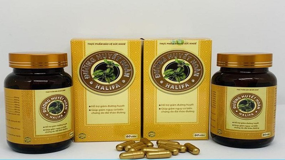 Cảnh báo chiêu trò quảng cáo sản phẩm Đường huyết hoàn Halifa - 1 Cảnh báo chiêu trò quảng cáo sản phẩm Đường huyết hoàn Halifa - 1