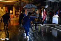 Vụ cháy chung cư: Thiếu tá biên phòng nguy kịch, 2 con tử vong