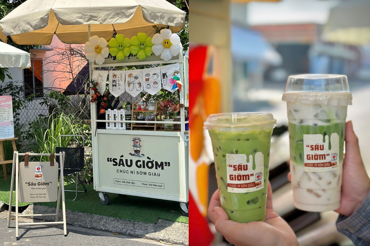 Start up với xe matcha di động: Làm 4 tiếng buổi sáng, bỏ túi cả triệu đồng - 2