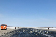 3,4 tấn vàng rơi khỏi máy bay vì cửa mở