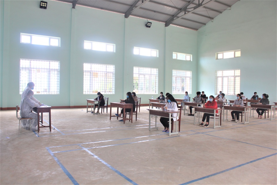 Có gì đặc biệt trong phòng thi thí sinh đang thực hiện cách ly? - 5 Có gì đặc biệt trong phòng thi thí sinh đang thực hiện cách ly? - 5