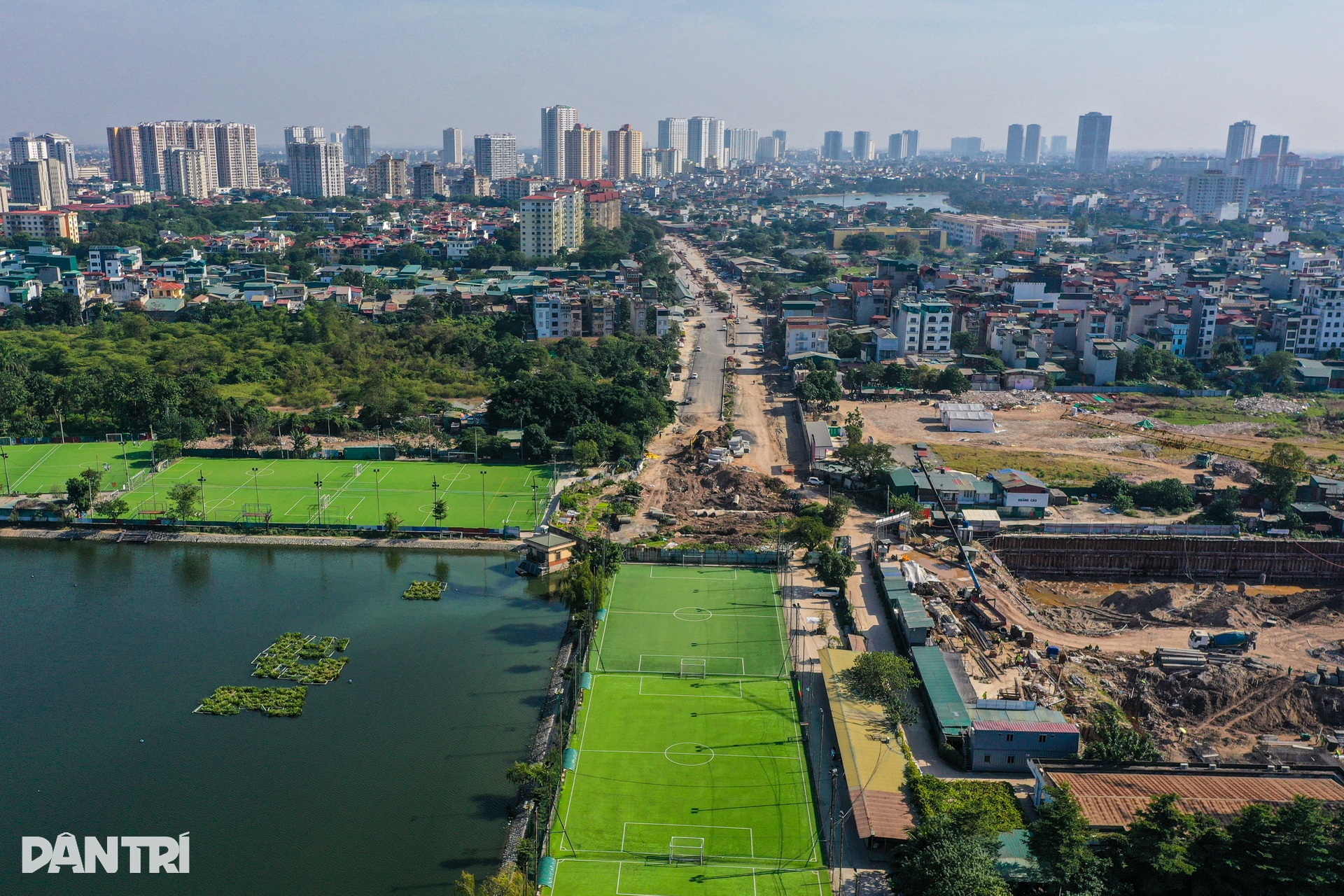 Đường Vành đai 2,5 đoạn Đầm Hồng - QL 1A lột xác, chờ ngày thông xe - 5 Đường Vành đai 2,5 đoạn Đầm Hồng - QL 1A lột xác, chờ ngày thông xe - 5