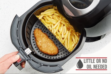 Nấu ăn nhanh, tiết kiệm điện và những ưu điểm của nồi chiên không dầu