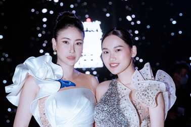 Fashionista Tống Diệu Hằng đọ sắc Hoa hậu Hà Kiều Anh