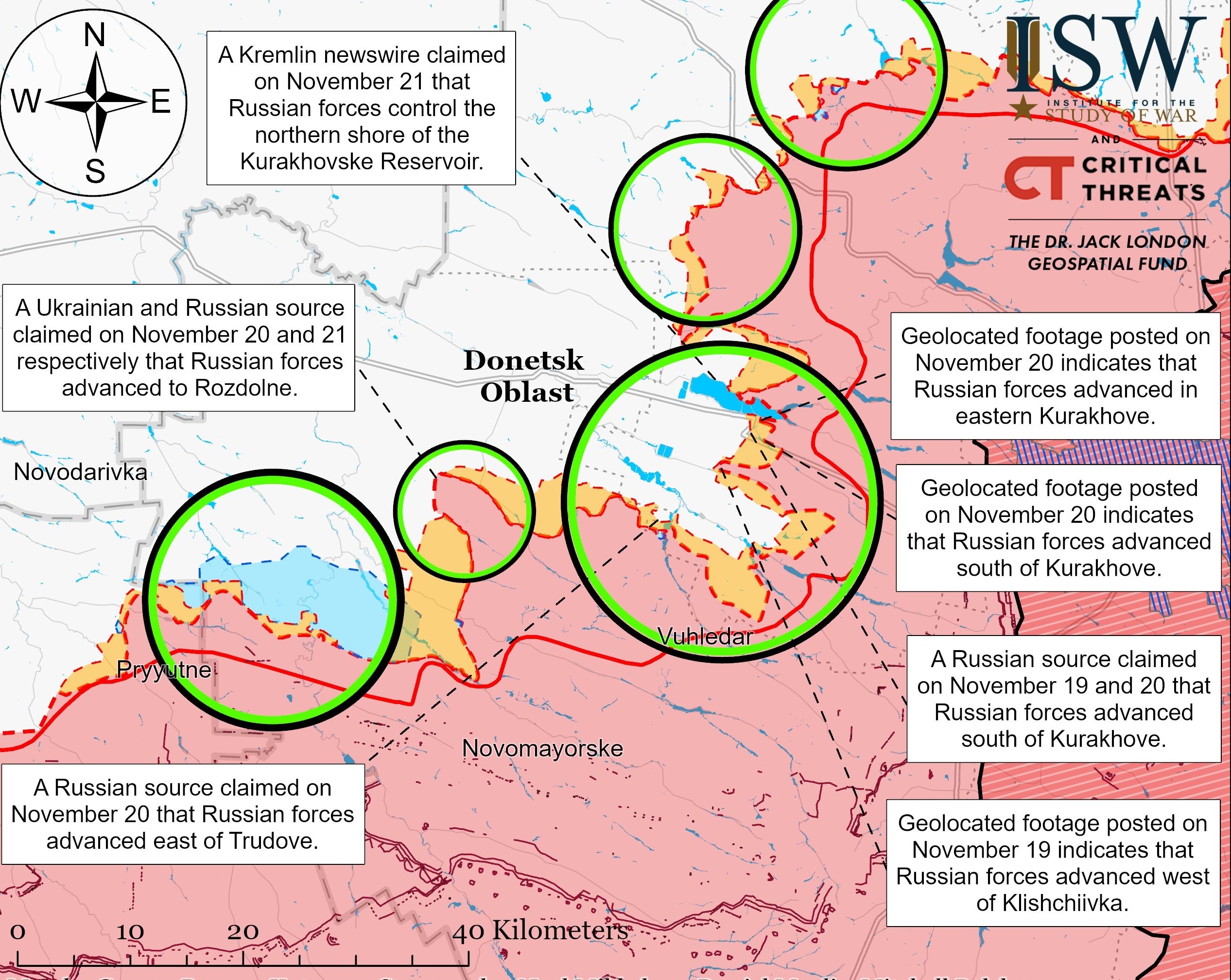 ISW: Nga cảnh báo Ukraine và phương Tây nhưng liên tục thay đổi lằn ranh đỏ - 2