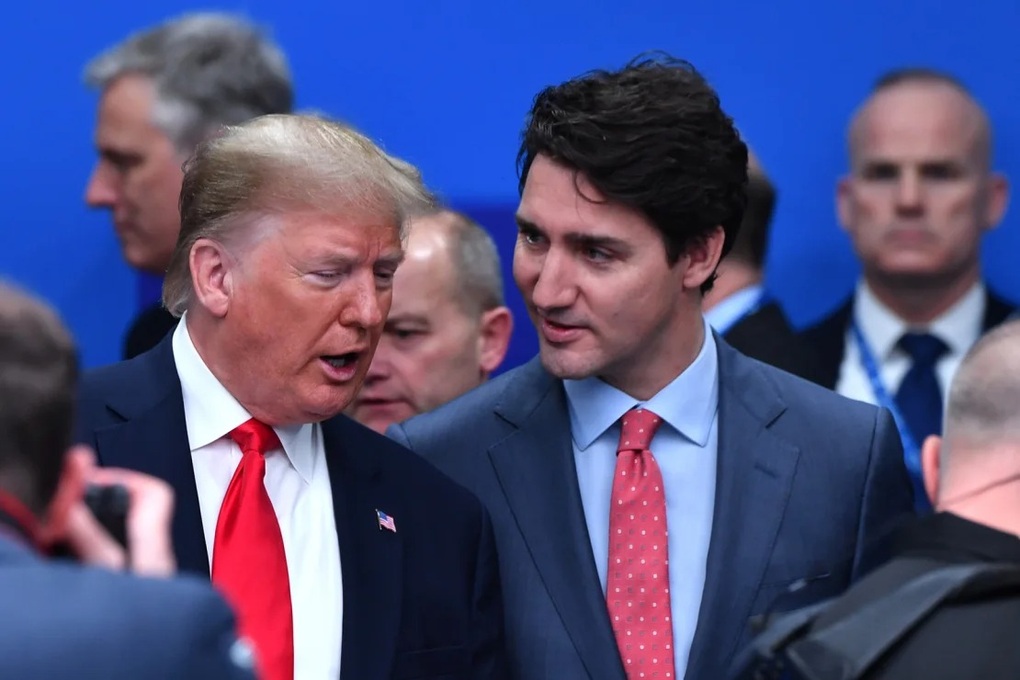 Ông Trump công kích ông Trudeau sau đề nghị sáp nhập Canada vào Mỹ - 1