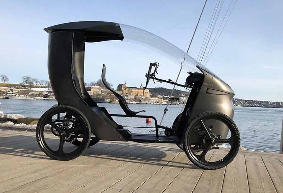 CityQ - Độc đáo xe đạp điện 4 bánh, chở được 3 người - 2 CityQ - Độc đáo xe đạp điện 4 bánh, chở được 3 người - 2