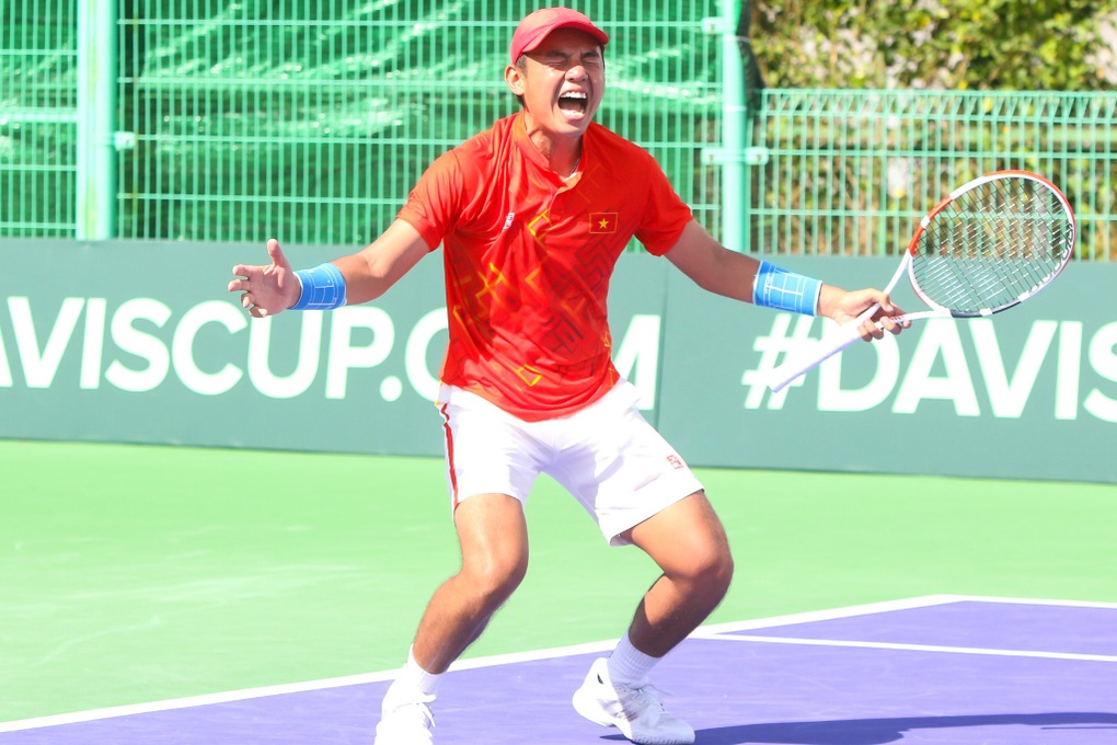 Đội tuyển quần vợt Việt Nam đánh bại Jordan tại Davis Cup - 2 Đội tuyển quần vợt Việt Nam đánh bại Jordan tại Davis Cup - 2