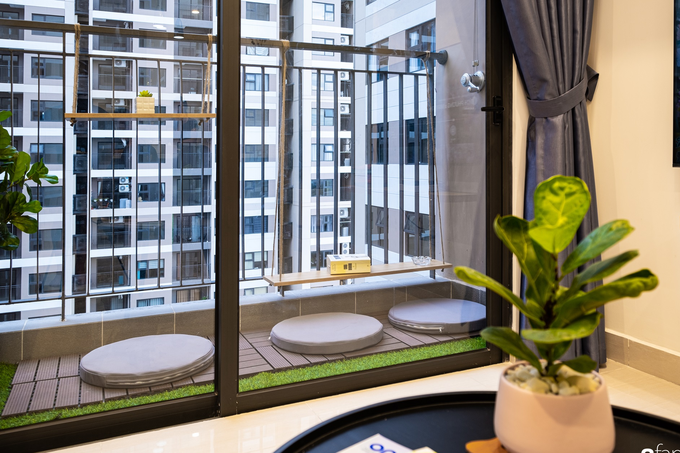 Căn hộ 43m² trang trí với màu sắc tươi sáng có chi phí hoàn thiện 100 triệu đồng ở Hà Nội - Ảnh 4. Căn hộ 43m² trang trí với màu sắc tươi sáng có chi phí hoàn thiện 100 triệu đồng ở Hà Nội - Ảnh 4.