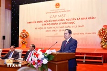 "Tôn vinh, bảo vệ, tạo môi trường thuận lợi để nhà giáo làm việc"