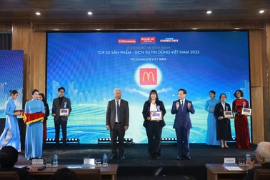 McDonald's có 6 năm liên tiếp đạt giải thưởng về dịch vụ - sản phẩm tin dùng Việt Nam