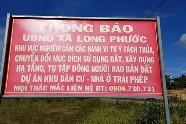 “Hô biến” đất rừng ở tỉnh Đồng Nai thành hàng chục dự án ảo