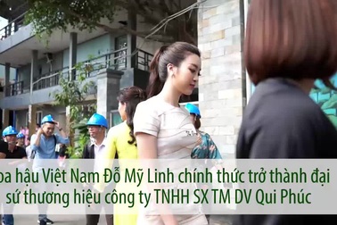 Hoa hậu Đỗ Mỹ Linh trở thành đại sứ thương hiệu, đẩy mạnh công tác thiện nguyện