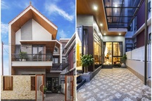 Nhà phố độc đáo "đánh bật" gió Lào và nắng nóng đỉnh điểm miền Trung