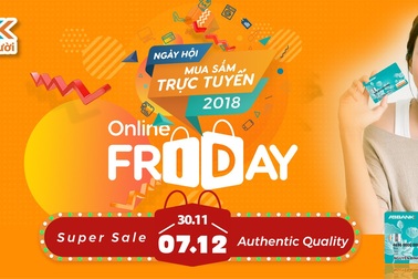 ABBANK: Ưu đãi hoàn tiền khi tham gia Online Friday