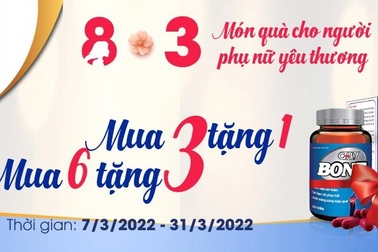 Viên khớp GHV Bone - Món quà sức khỏe cho phái đẹp nhân dịp 8/3